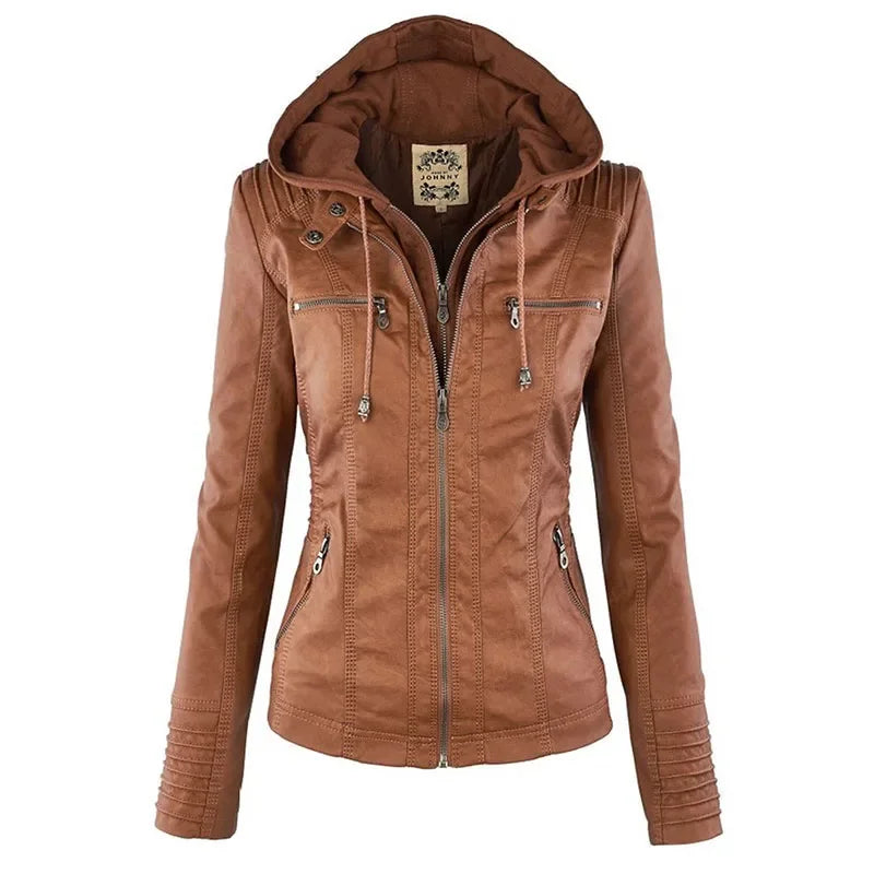 Mollie - Stylische Lederjacke