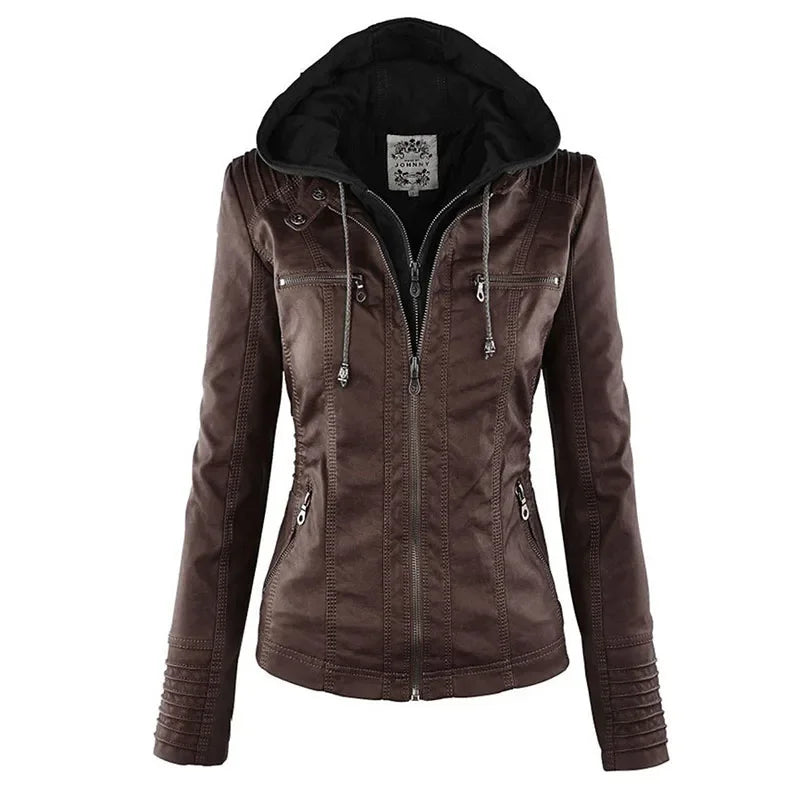 Mollie - Stylische Lederjacke