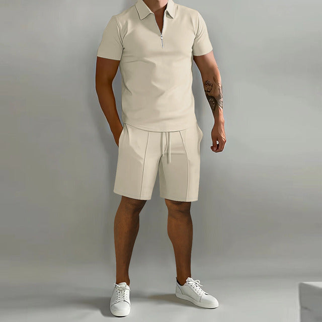 Icon - Polo mit Shorts-Set