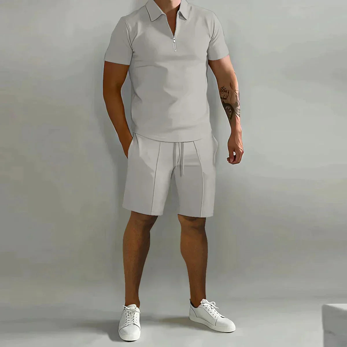 Icon - Polo mit Shorts-Set