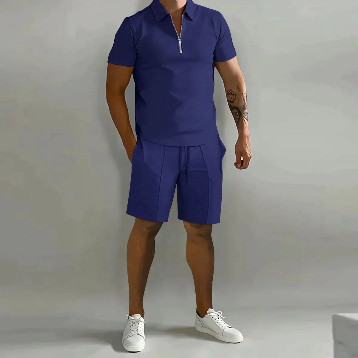 Icon - Polo mit Shorts-Set