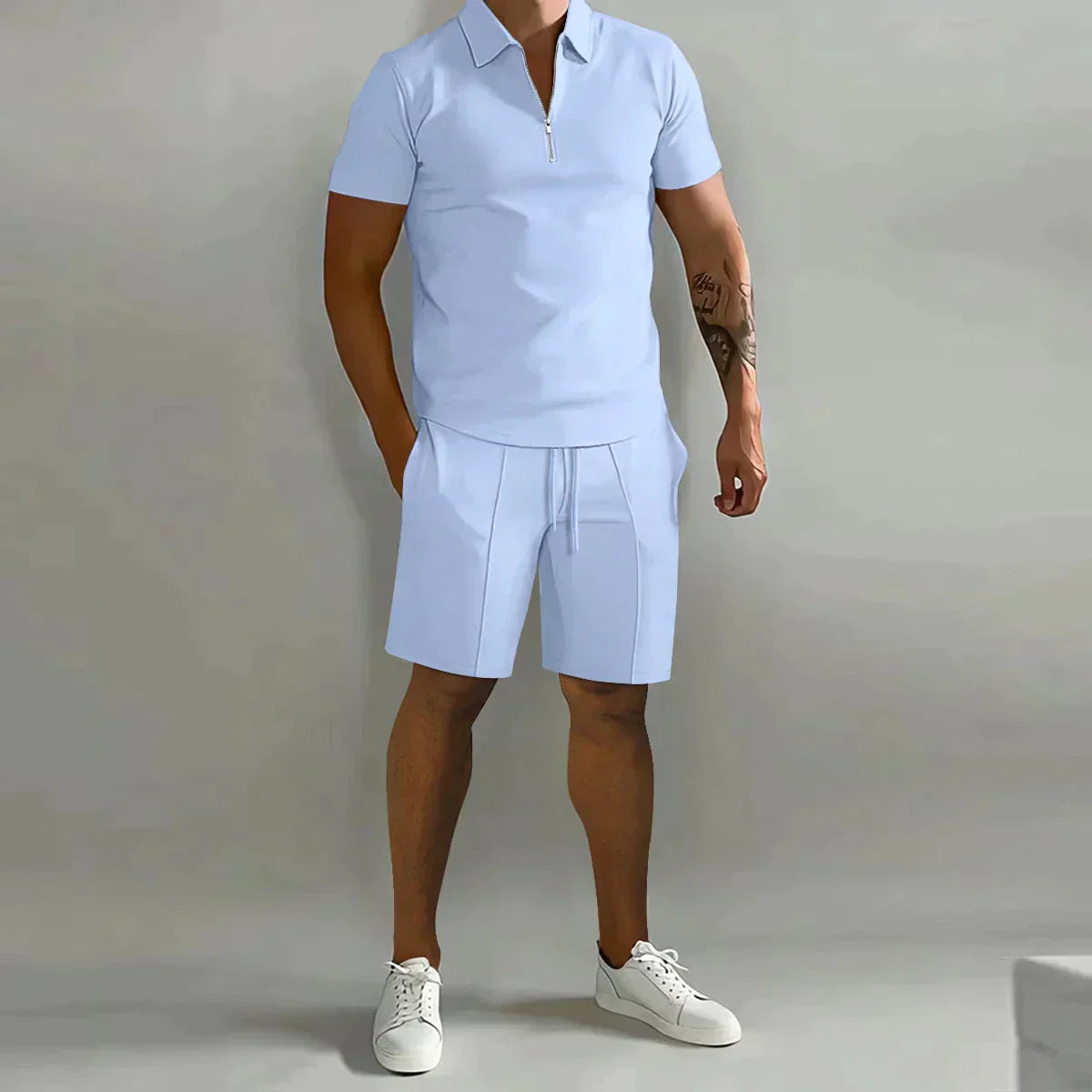 Icon - Polo mit Shorts-Set